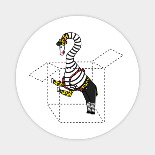 Mime Giraffe Magnet